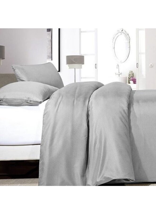 Dekbedovertrek Points Grijs