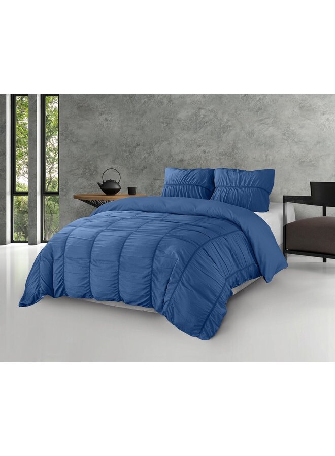 Zensation Dekbedovertrek Calais Blauw - Microvezel