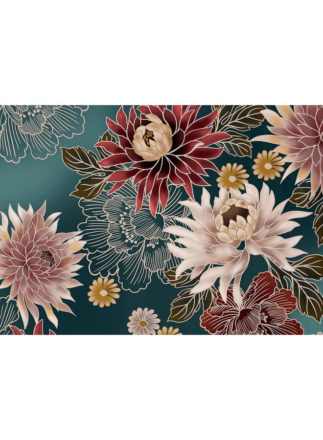 Pure Dekbedovertrek May Petrol - Microvezel