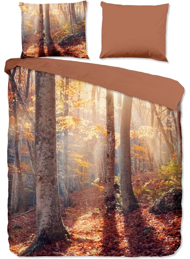 Pure Dekbedovertrek Autumn Multi - Microvezel