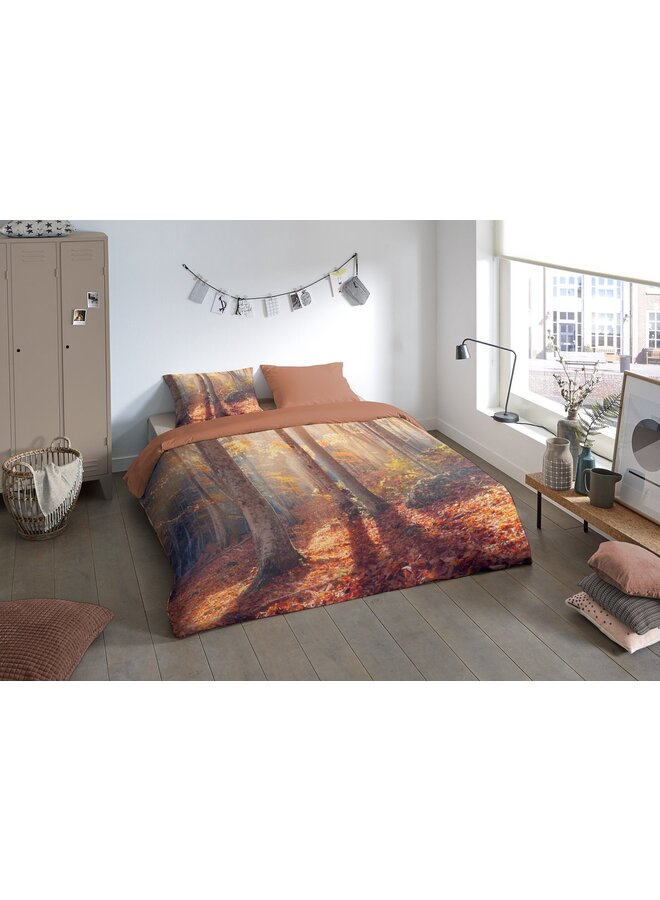 Pure Dekbedovertrek Autumn Multi - Microvezel