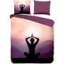 Pure Dekbedovertrek Yoga Paars - Microvezel