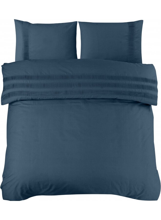 Dekbedovertrek Bali Blauw - Percaline Katoen PL1
