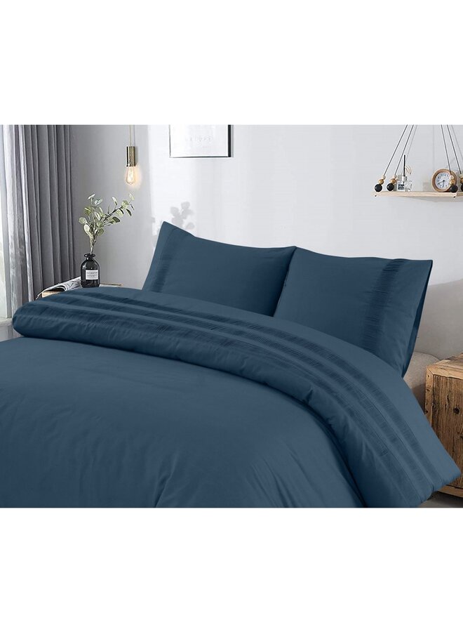 Dreamhouse Dekbedovertrek Bali Blauw - Percaline Katoen