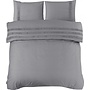 Dreamhouse Dekbedovertrek Bali Grijs - Percaline Katoen