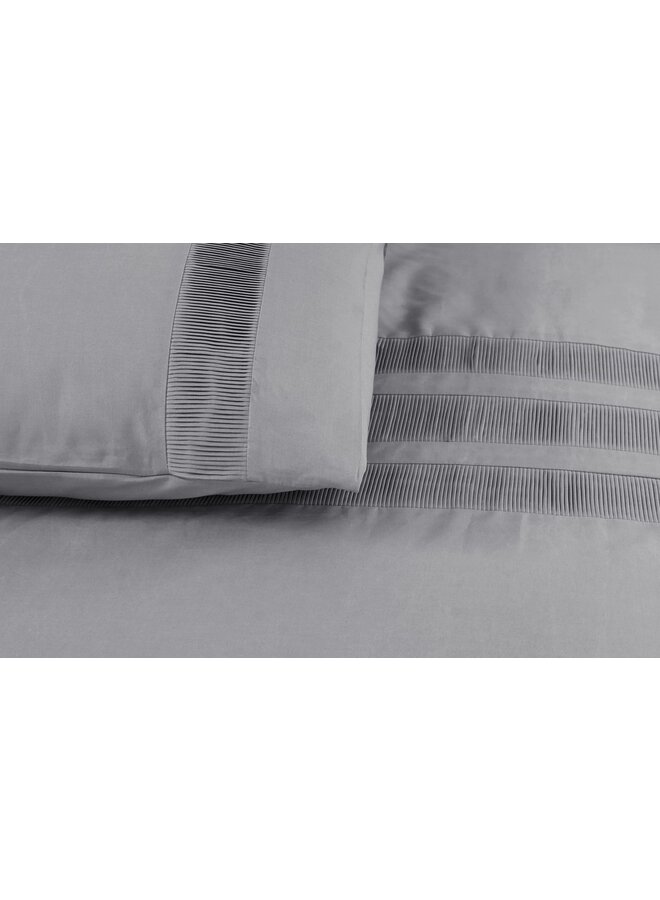 Dreamhouse Dekbedovertrek Bali Grijs - Percaline Katoen