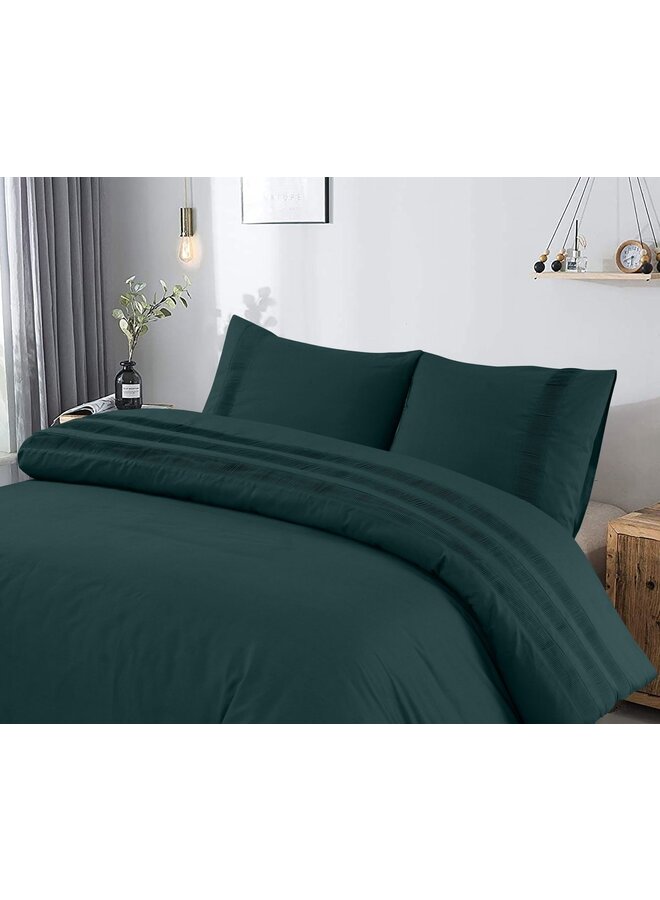 Dreamhouse Dekbedovertrek Bali Groen - Percaline Katoen