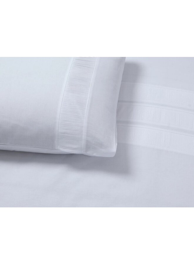 Dreamhouse Dekbedovertrek Bali Wit - Percaline Katoen