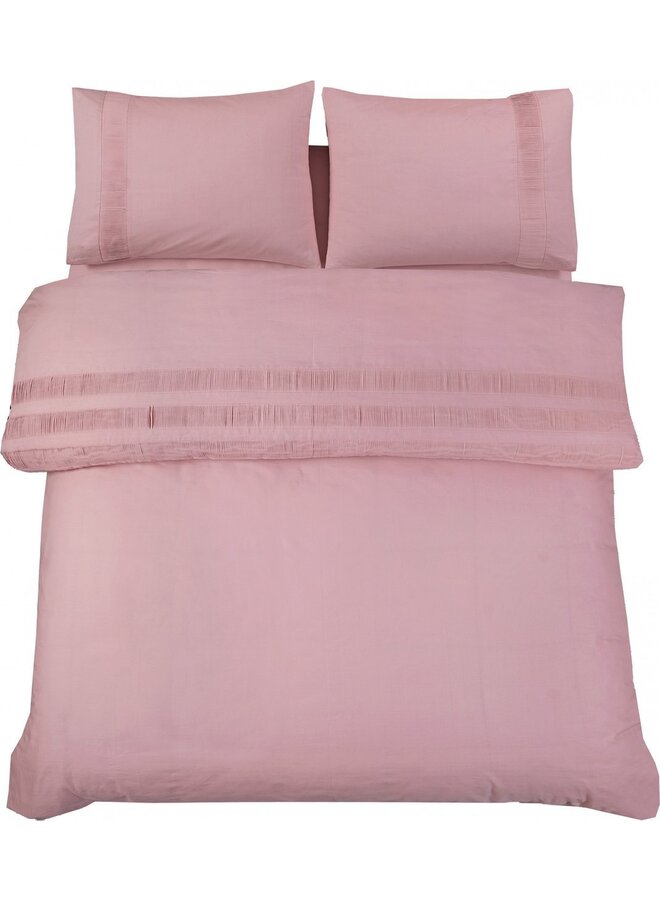 Dekbedovertrek Bali Roze - Percaline Katoen