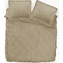Sleeptime Dekbedovertrek Ruffles Taupe - Velvet