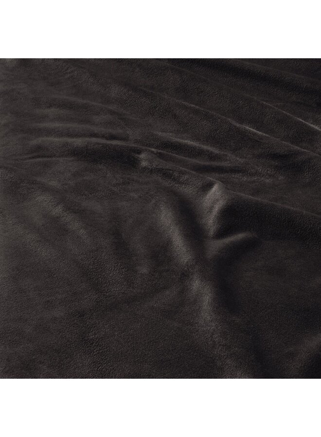 Sleeptime Dekbedovertrek Ruffles Zwart - Velvet
