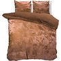 Sleeptime Dekbedovertrek Crushed Bruin - Velvet
