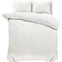 Sleeptime Dekbedovertrek Velvet Uni Wit