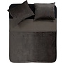 Sleeptime Dekbedovertrek Uni Piping Bruin - Velvet