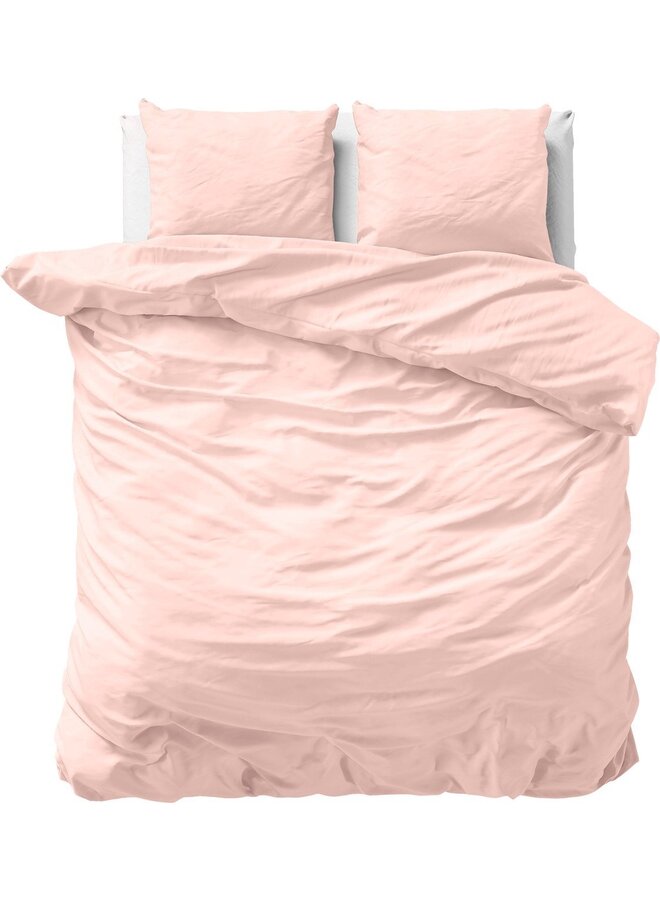Primaviera Deluxe Dekbedovertrek Uni Roze - Katoensatijn