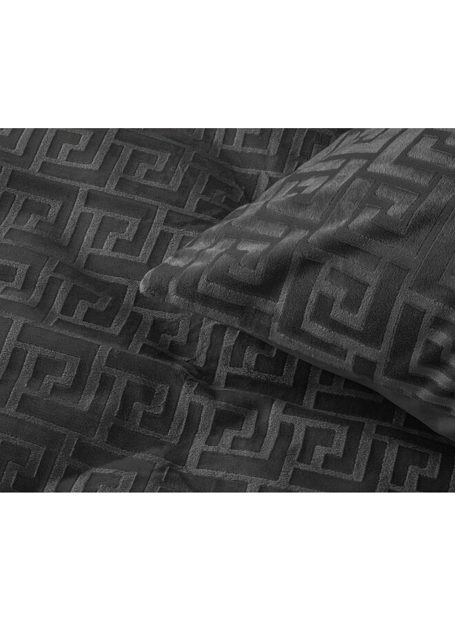 Sleeptime Dekbedovertrek Fashion Zwart - Velvet