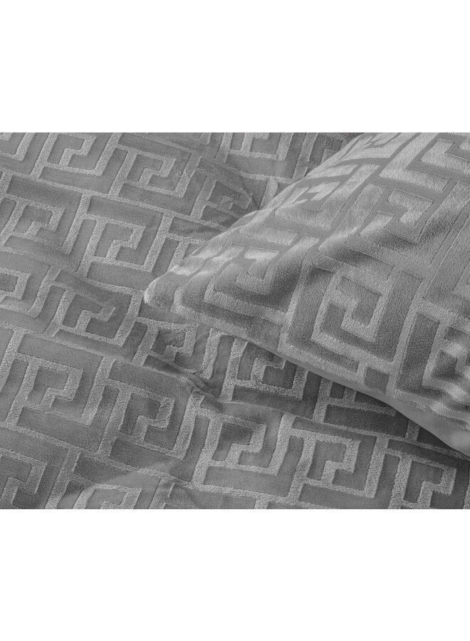 Sleeptime Dekbedovertrek Fashion Grijs - Velvet