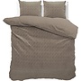 Sleeptime Dekbedovertrek Fashion Taupe - Velvet