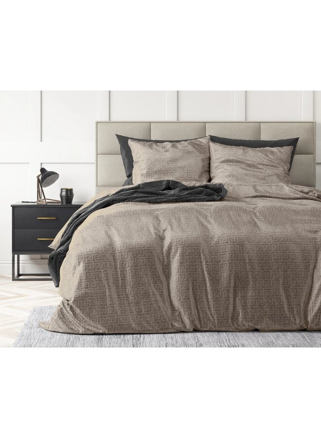 Sleeptime Dekbedovertrek Fashion Taupe - Velvet