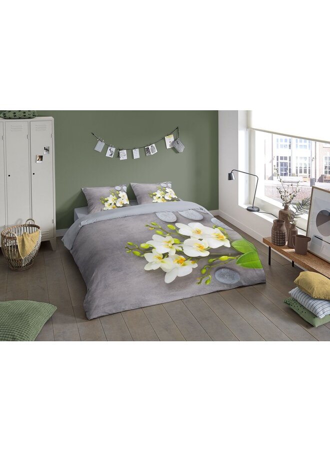 Pure Dekbedovertrek Sri Grijs - Microvezel