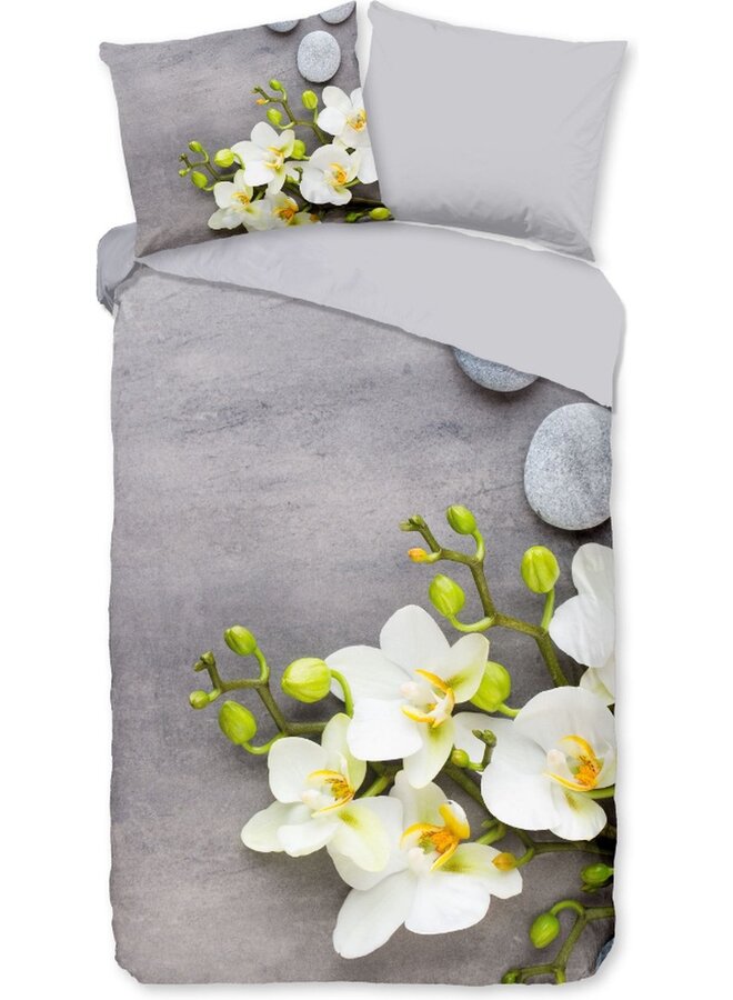 Pure Dekbedovertrek Sri Grijs - Microvezel