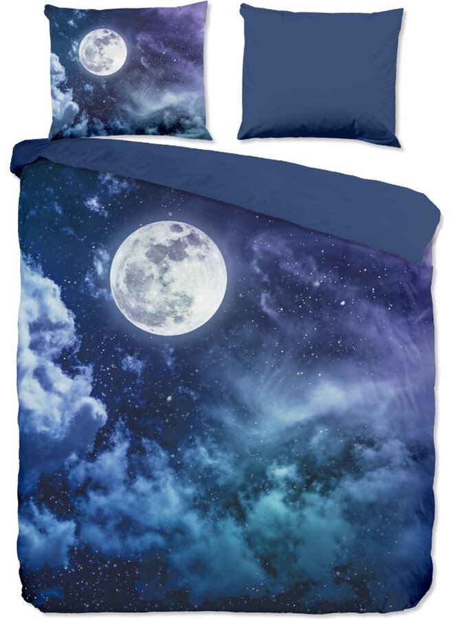 Dekbedovertrek Universe Blauw - Microvezel PL1