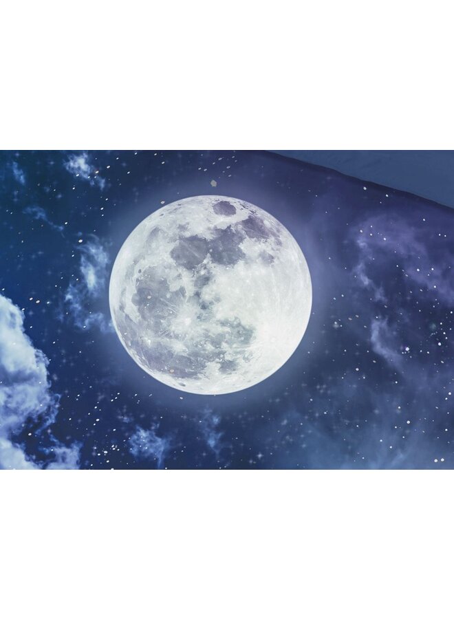 Pure Dekbedovertrek Universe Blauw - Microvezel