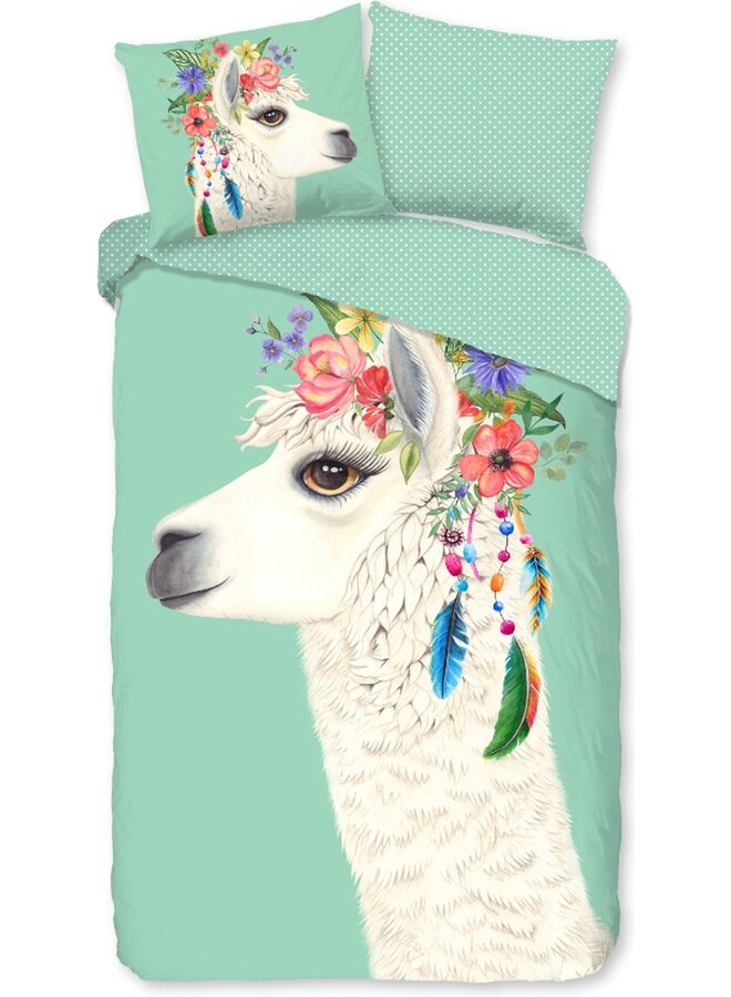 Dekbedovertrek Kids Joey Mint - Katoen