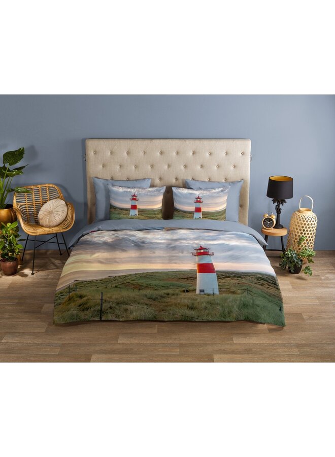 Good Morning Dekbedovertrek Philip Multi - Katoen