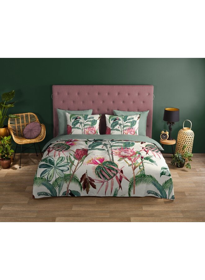 Good Morning Dekbedovertrek Coco Multi - Katoen