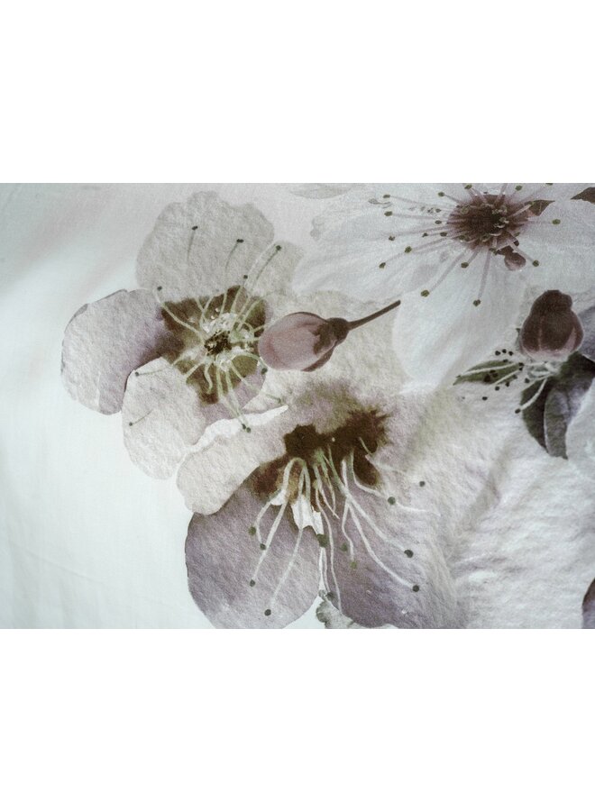 Heckett & Lane Dekbedovertrek Fai Creme - Katoensatijn