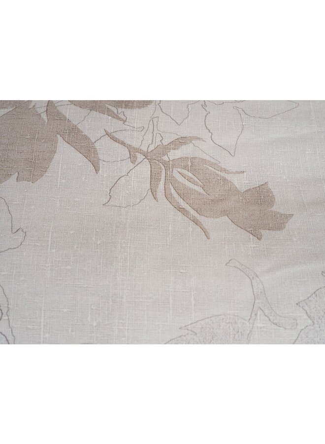 Heckett & Lane Dekbedovertrek Ling Beige - Katoensatijn