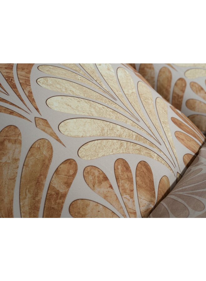 Heckett & Lane Dekbedovertrek Elif Oranje - Katoensatijn