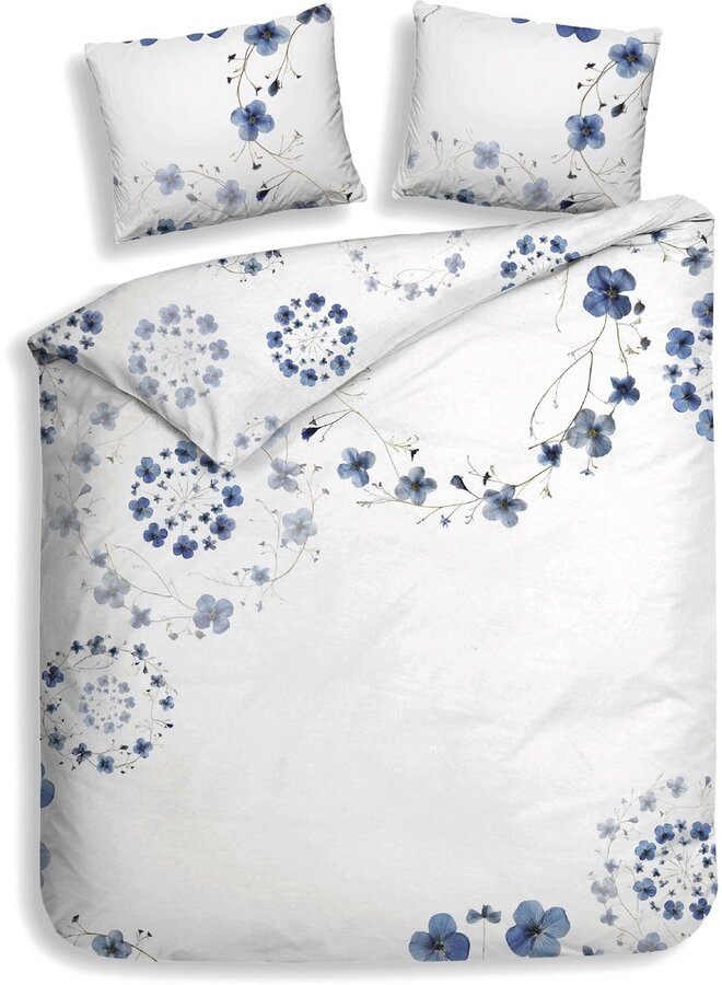 Dekbedovertrek Zoe Wit - Katoensatijn