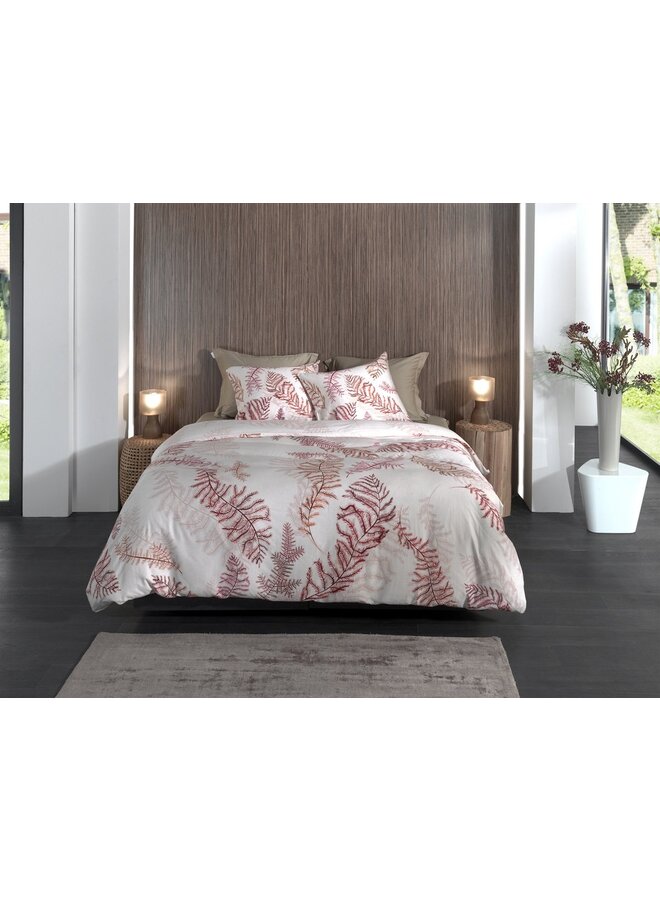 Heckett & Lane Dekbedovertrek Kamea Soft Pink - Katoensatijn