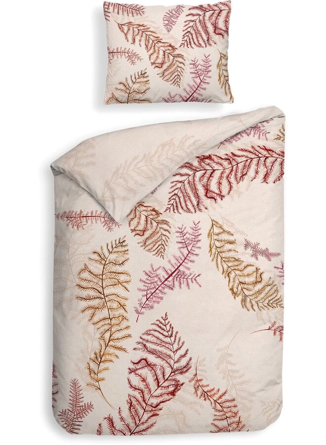 Heckett & Lane Dekbedovertrek Koraal Roze - Katoensatijn