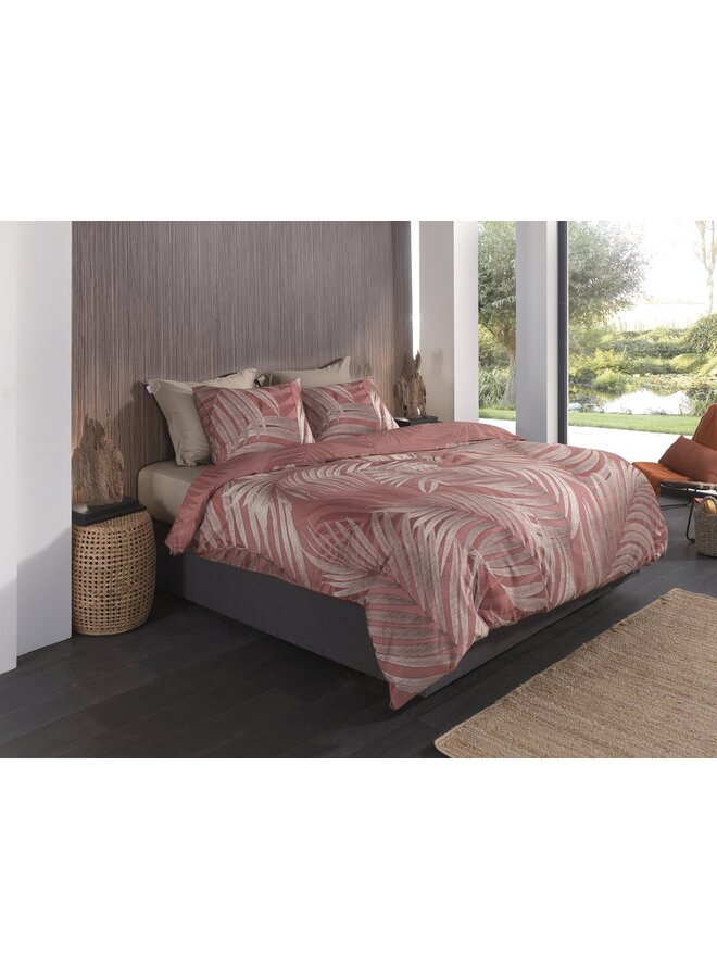 Heckett & Lane Dekbedovertrek Selin Terra - Katoensatijn