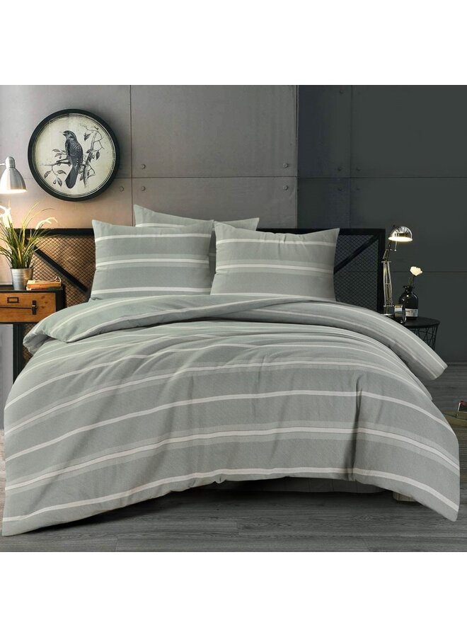 Day Dream Dekbedovertrek Seefeld Groen - Flanel