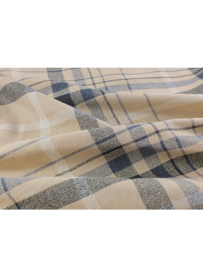 Day Dream Flanel Dekbedovertrek Beige