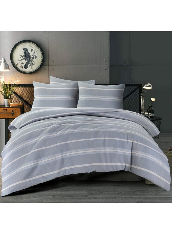 Day Dream Dekbedovertrek Seefeld Blauw - Flanel