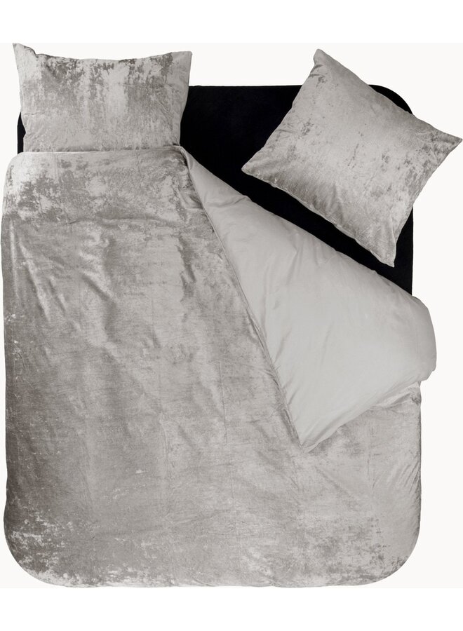 Dekbedovertrek Crystal Zand - Velvet PL1