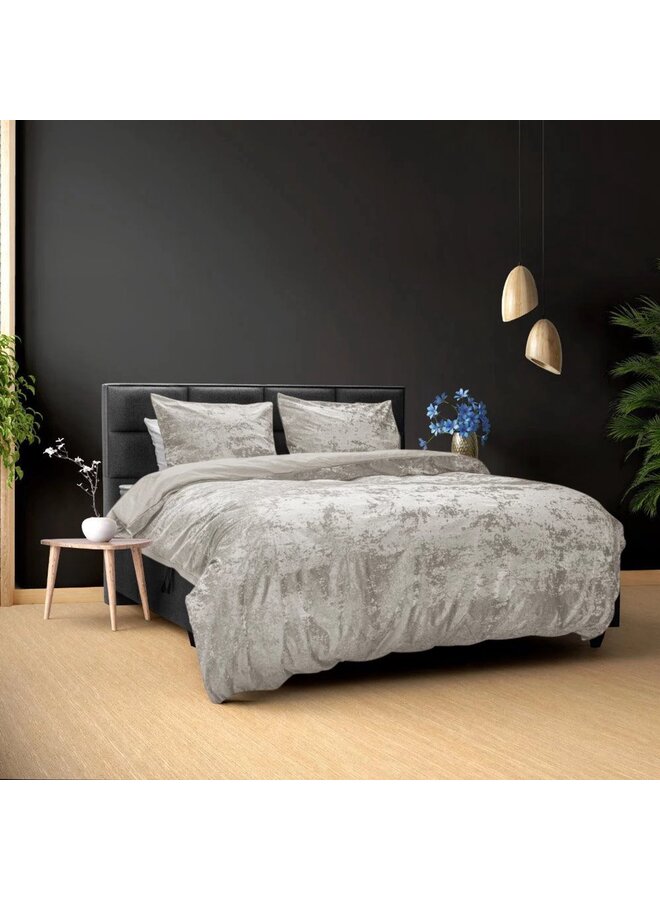 Sleeptime Dekbedovertrek Crystal Zand - Velvet