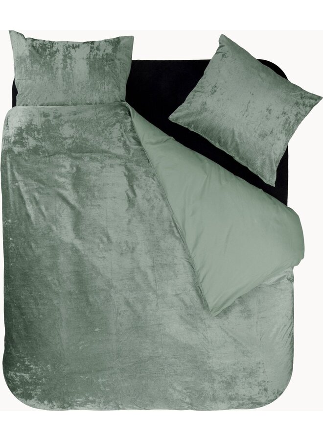 Dekbedovertrek Crystal Groen - Velvet PL2