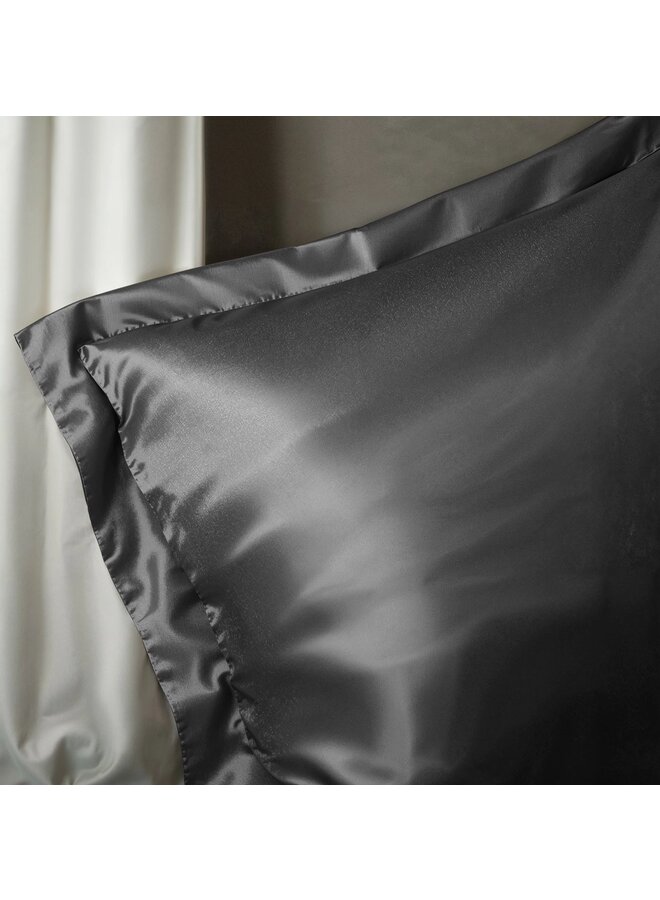 Sleeptime Satijn Dekbedovertrek Antraciet