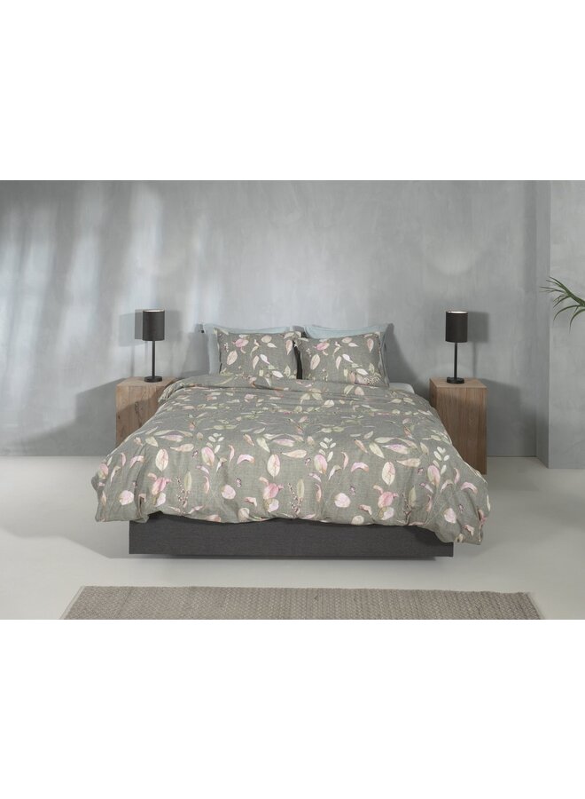 ZO! Home Dekbedovertrek Sambuco Groen - Katoen