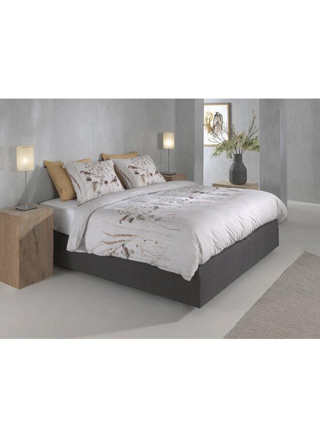 ZO! Home Dekbedovertrek Terassaco Beige - Katoen