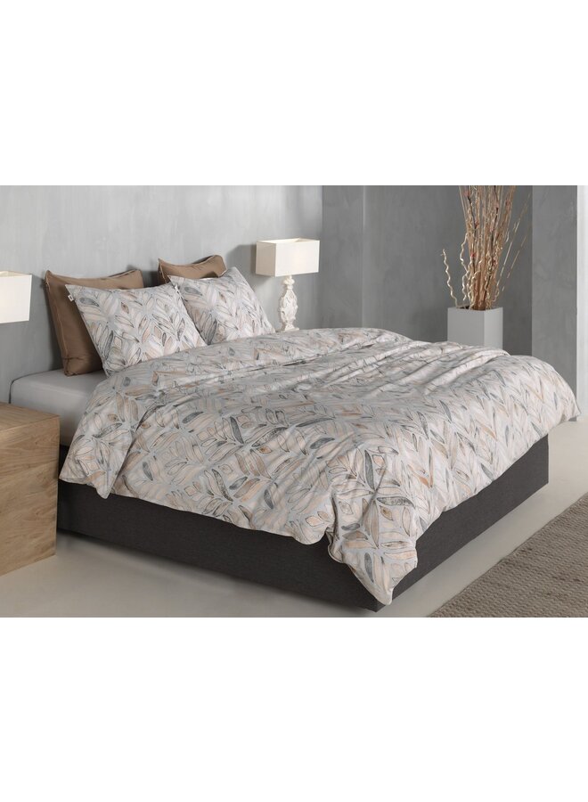 ZO! Home Dekbedovertrek Lupe Naturel  - Katoen