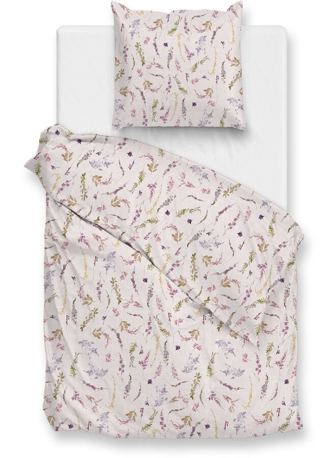 ZO! Home Dekbedovertrek Paco Roze - Katoen