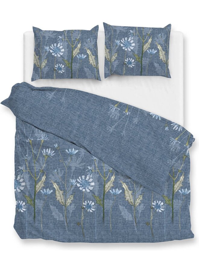 Dekbedovertrek Cecilla Blauw - Katoen