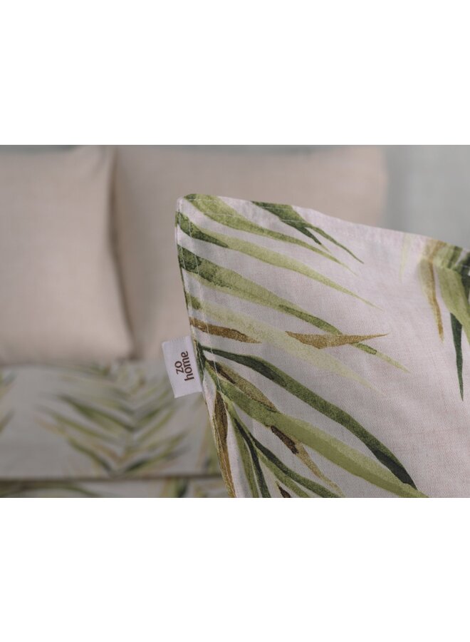 ZO! Home Dekbedovertrek Plama Beige - Katoen